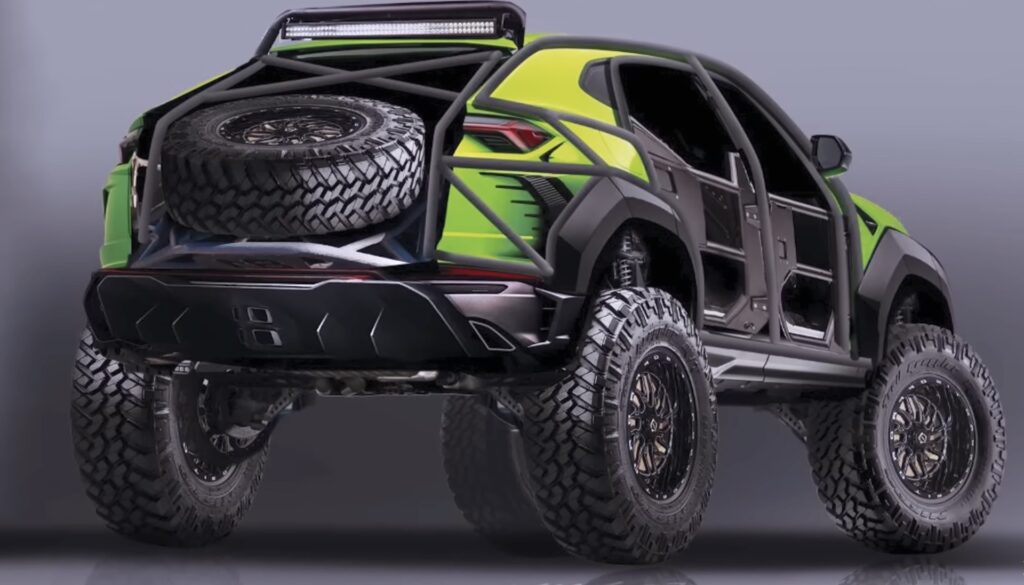 Lamborghini Urus Meets Chevy Tahoe In Epic Body Swap Build | Carscoops