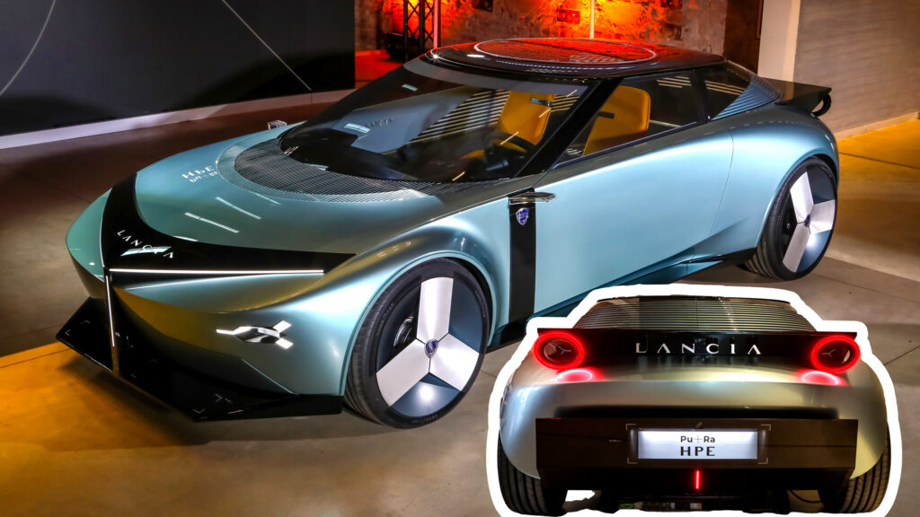 Lancia Pu+Ra HPE Concept Is A Stratos Reincarnated For The Electric Age
