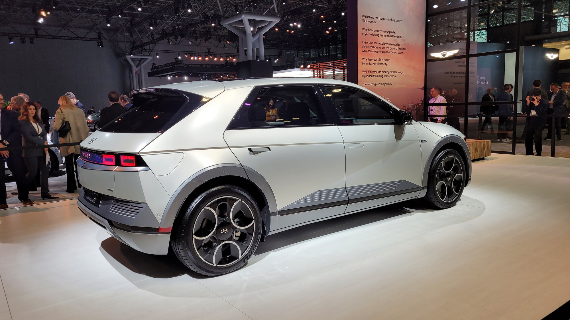 Hyundai Ioniq 5 Disney100 Platinum Concept Has Mickey Mouse Wheels And ...