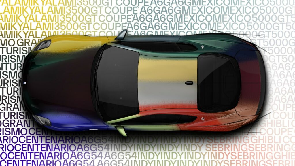 Maserati Teases Colorful And Shiny GranTurismo One-Offs For Milan Design Week