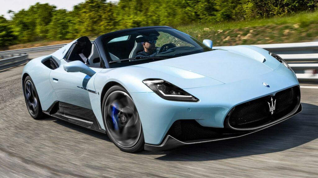 Maserati Recalls MC20 Cielo Over Faulty Windshield Attachments