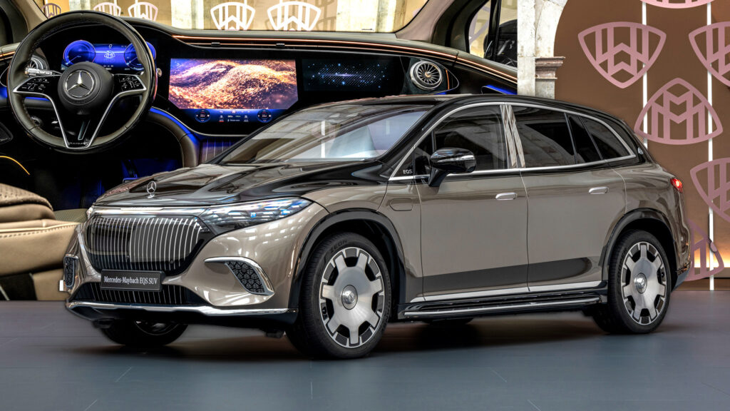  2024 Mercedes-Maybach EQS 680 Has 649 Electric HP And A 373-Mile Range