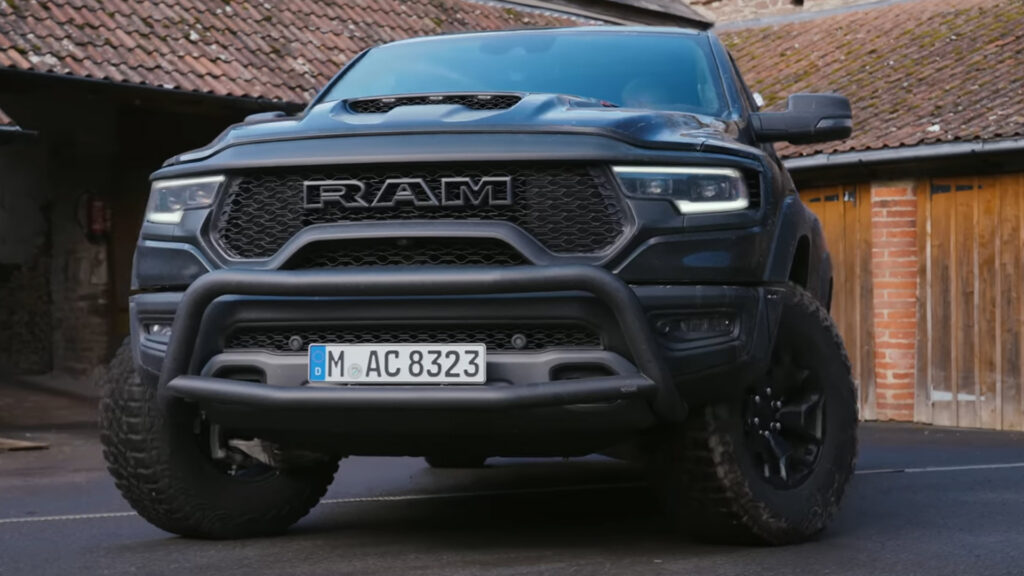  Richard Hammond Ditches Charger Hellcat For A Beastly Ram 1500 TRX