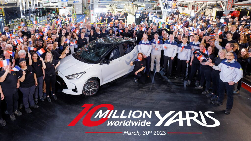  Toyota Just Built The 10 Millionth Yaris After 25 Years Of Production