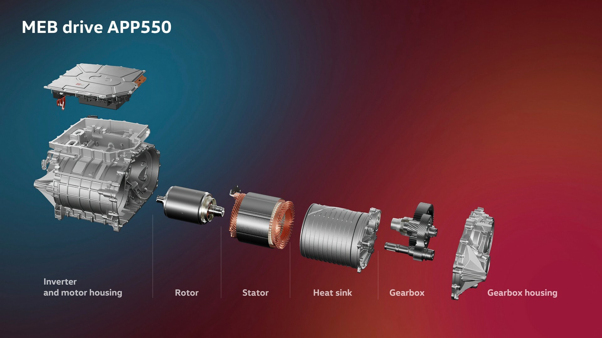 VW APP550 electric motor 1