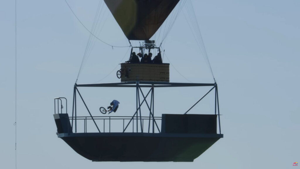 High Flying BMX Red Bull F1 Helps Create World’s First Floating Skate