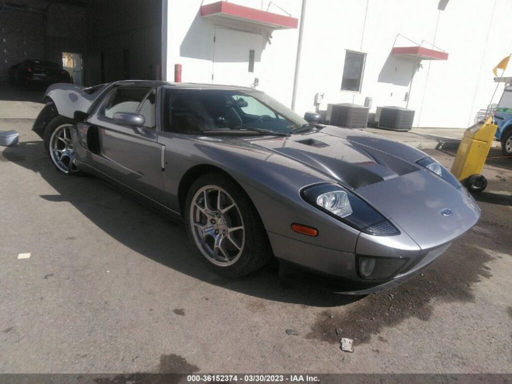  Wrecked 2006 Ford GT For Sale: A Project For Brave Buyers Or Lost Cause?