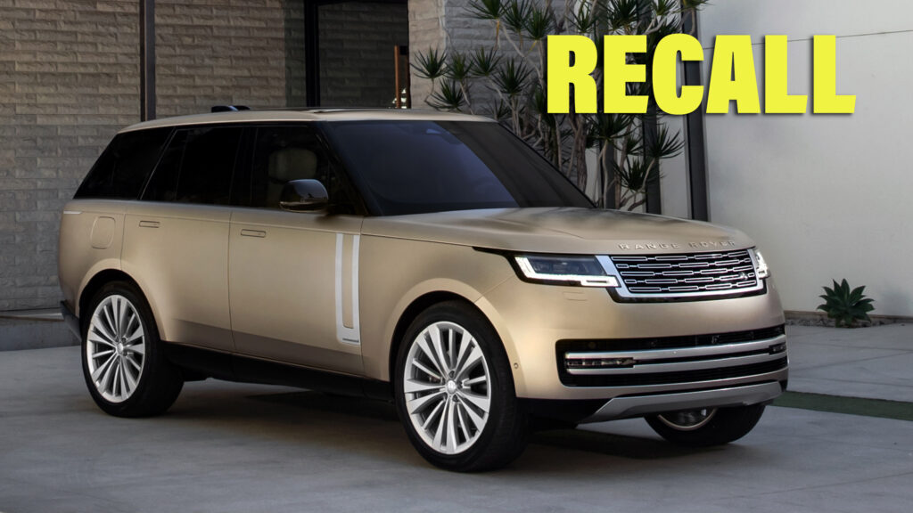  2023 Range Rovers May Have Defective Welds In Second Row Seats Allowing Them To Slide