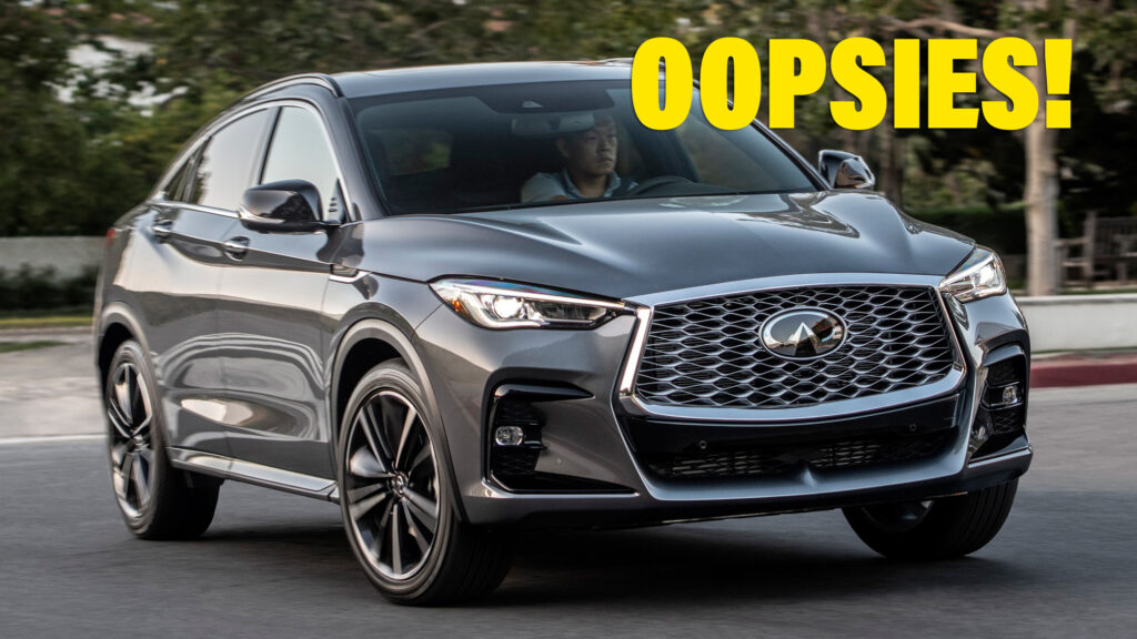  48 American Infiniti SUVs May Have Been Fitted With Wrong Door Latches Intended For Chinese Models
