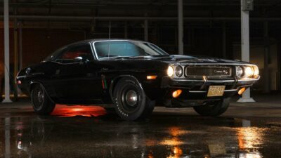 Famous ‘Black Ghost’ 1970 Dodge Challenger Sold For Over $1 Million
