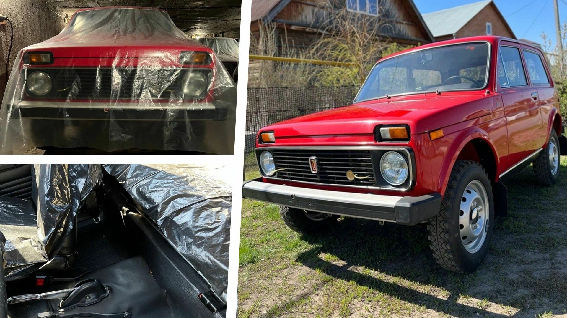 A 1980 Lada Niva With 137 Miles In Original Wraps Listed For An