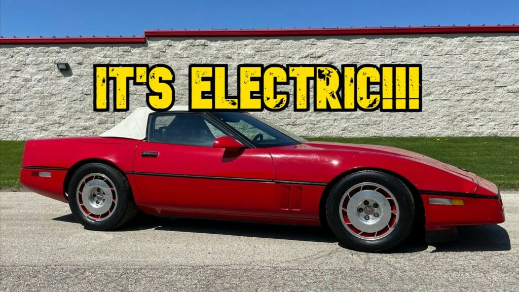  The First Electric Corvette Was A Secret Motorola Prototype That’s Older Than You Think