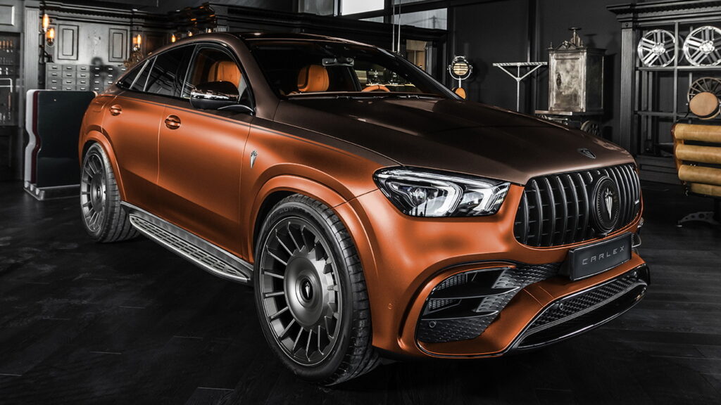  Jinkies! The ’70s Dream Lives On With Carlex’s Brown And Orange Mercedes GLE Coupe
