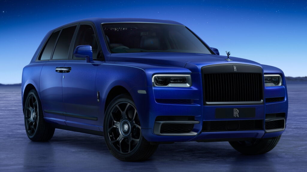  Rolls-Royce Celebrates The Boundary Between Earth And Space With 1-Of-62 Cullinan Blue Shadow