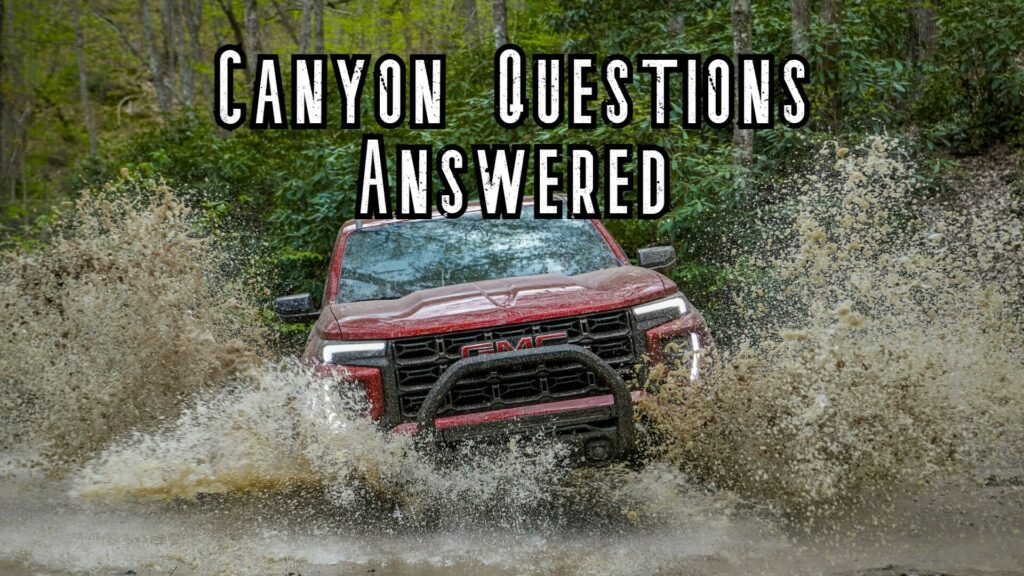  Your Questions On The 2023 GMC Canyon Answered