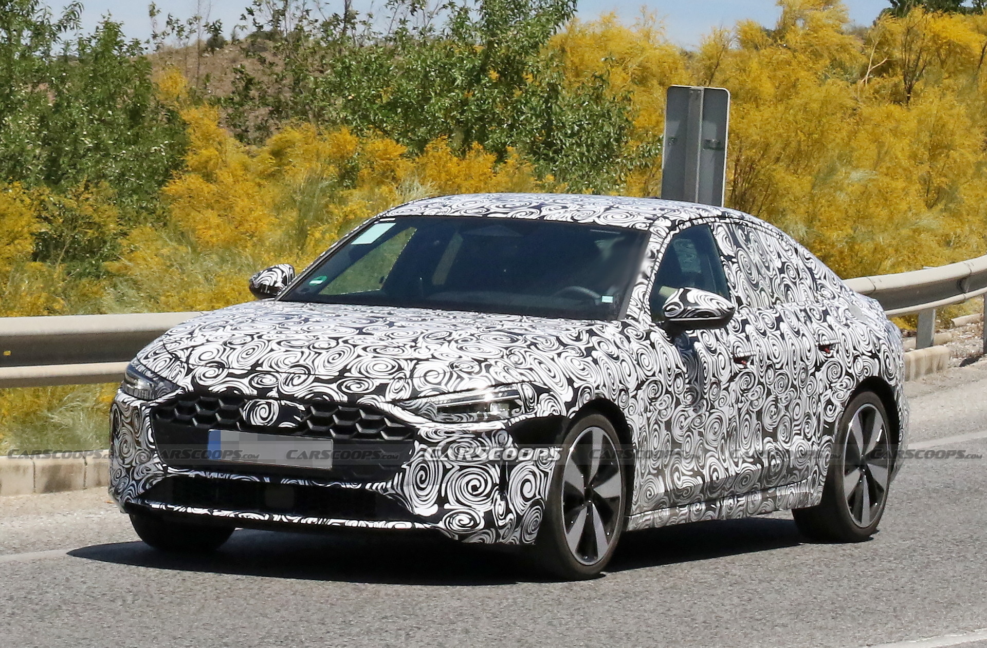 2024 Audi A5 Sportback Drops Camo, Dons New Wheels In Latest Spy Shots