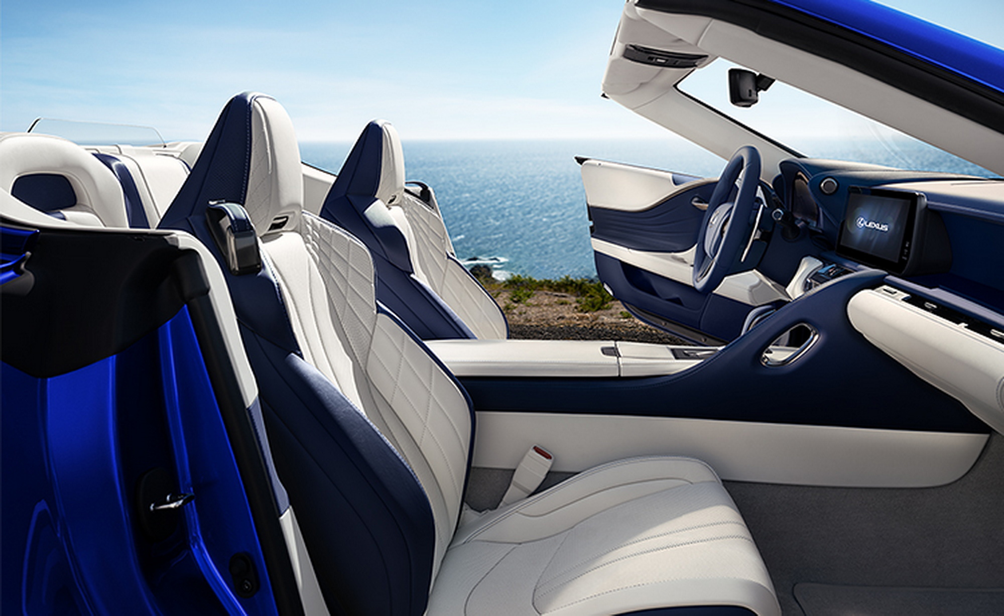 Lexus LC 500 kürzlich verwendet, Cabrio*BESPOKE BUILD*SONDERMODELL 2023*,  Farbe Blaue, getriebe Automatisch und Motor Benzin - Ref. 2219404