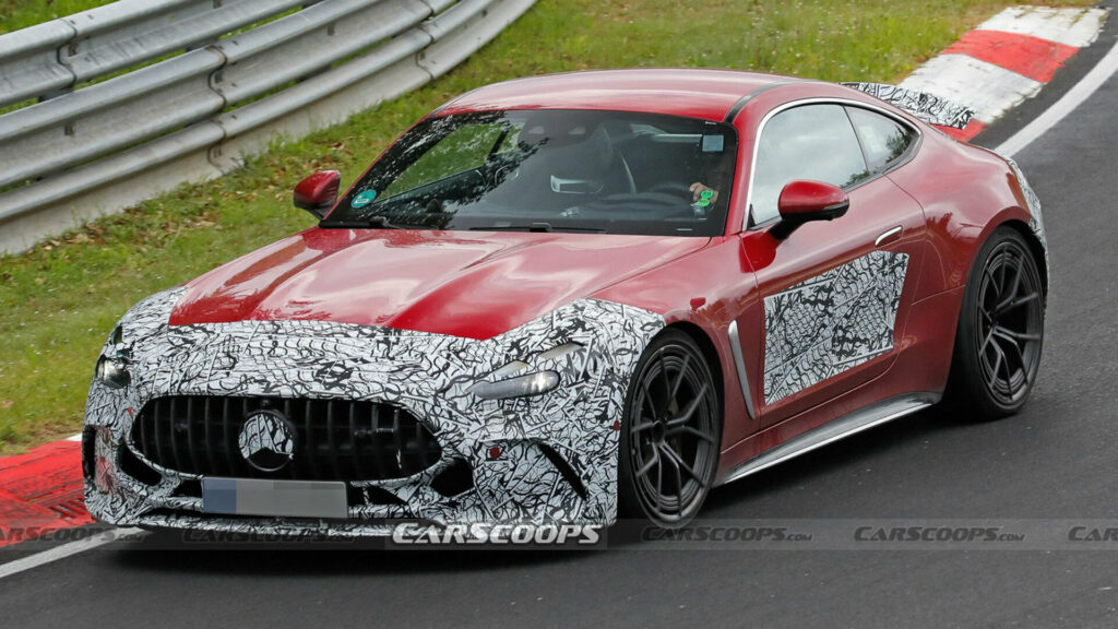 2024 Mercedes-AMG GT Ditches Camo, Reveals Unique Front Fender Vents
