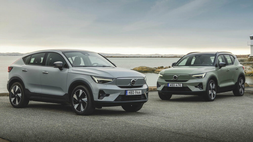  2024 C40 And XC40 Recharge Become First Rear-Wheel Drive Volvos In America In 25 Years