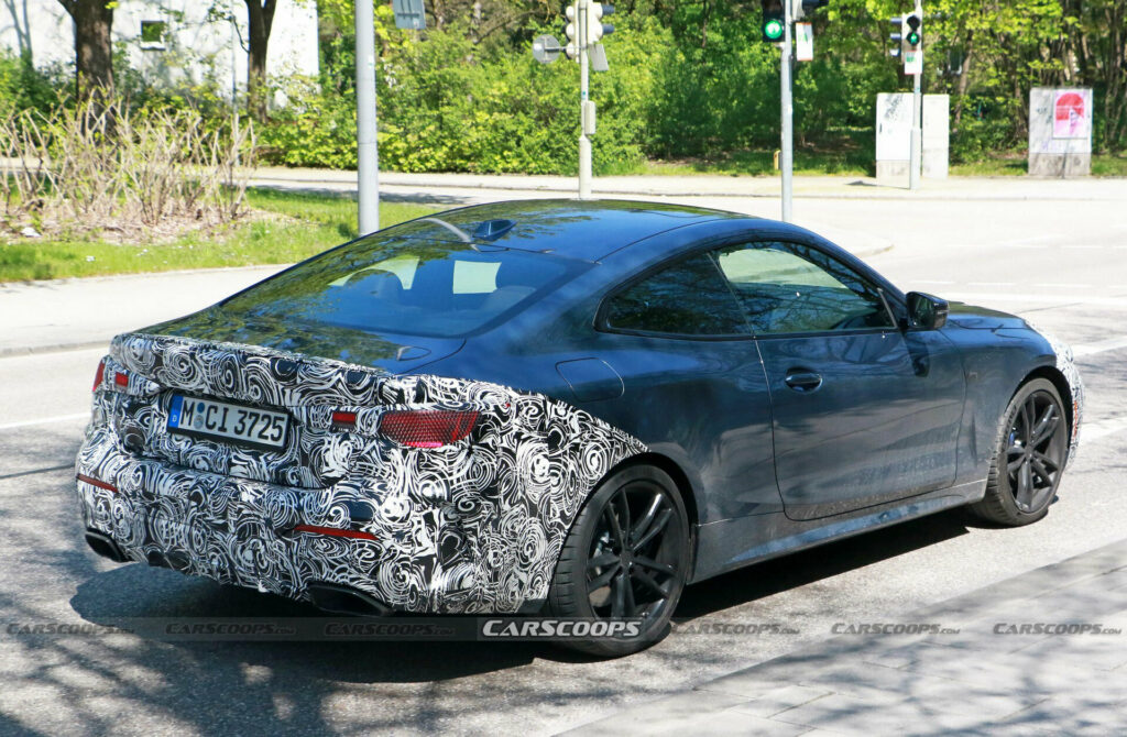 2025 BMW 4-Series Coupe Spied With Barely Noticeable Updates | Carscoops