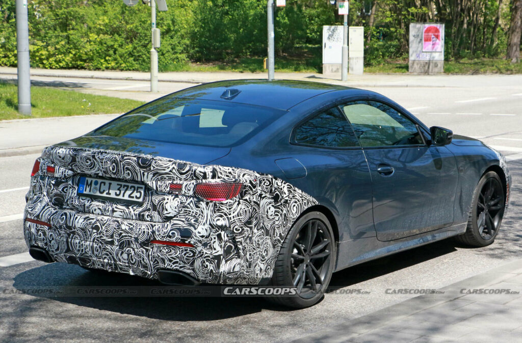 2025 BMW 4-Series Coupe Spied With Barely Noticeable Updates | Carscoops