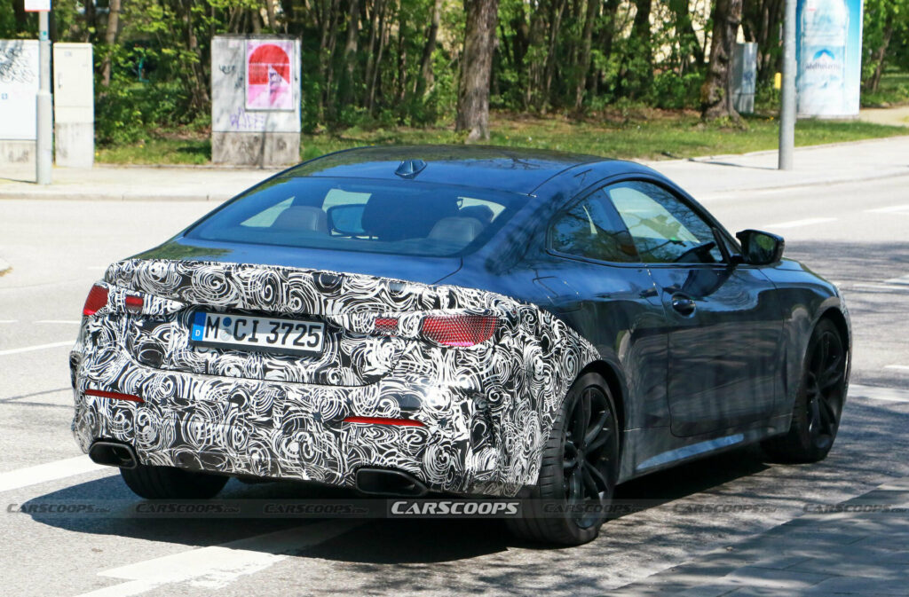 2025 BMW 4-Series Coupe Spied With Barely Noticeable Updates | Carscoops
