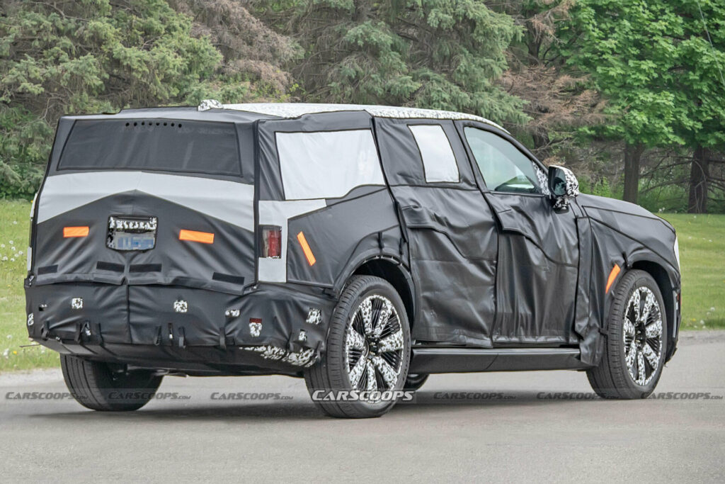 2025 Cadillac Escalade IQ Spied For The First Time As Brand’s Flagship