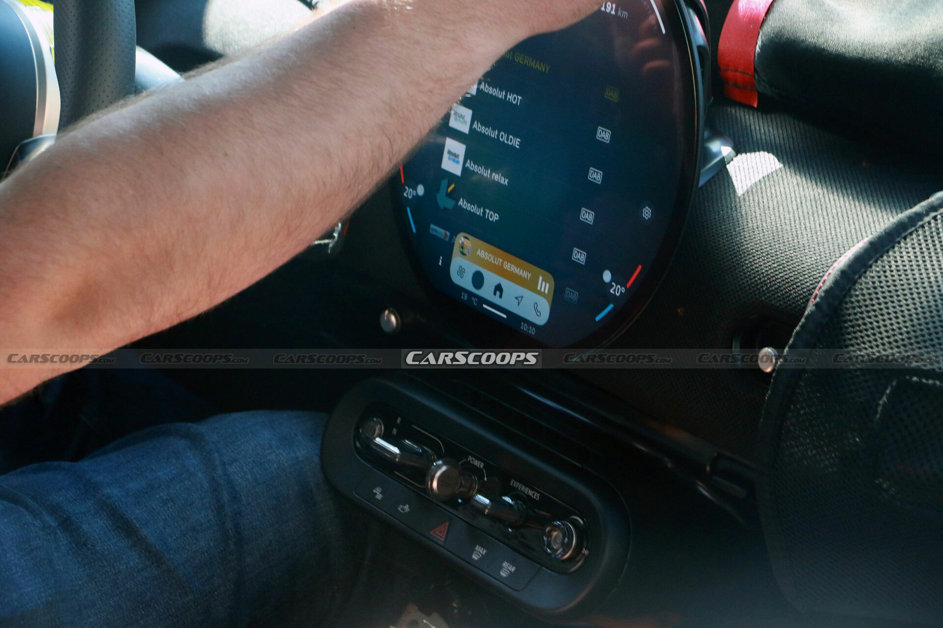 2025 MINI Cooper EV Spied With Clock-Like Infotainment System, Flavor 