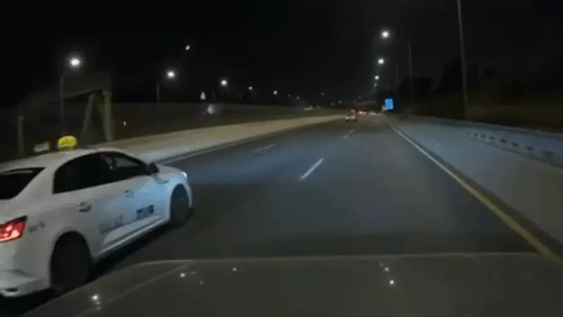  Reckless Street Racers Collide With Taxi In Israel Causing It To Crash