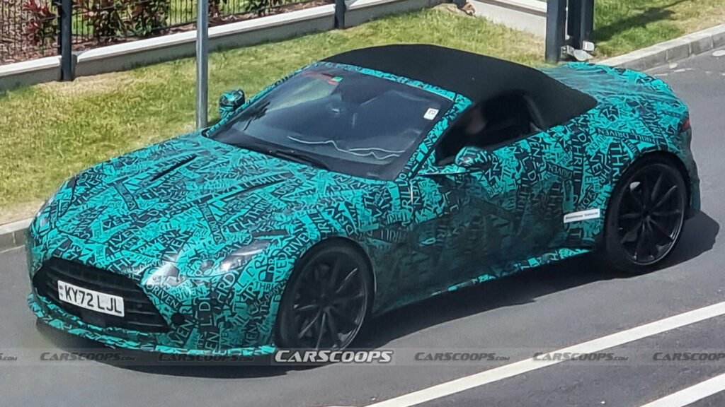  Aston Martin Vantage Roadster Successor Spied, Will Be More Facelift Than Redesign