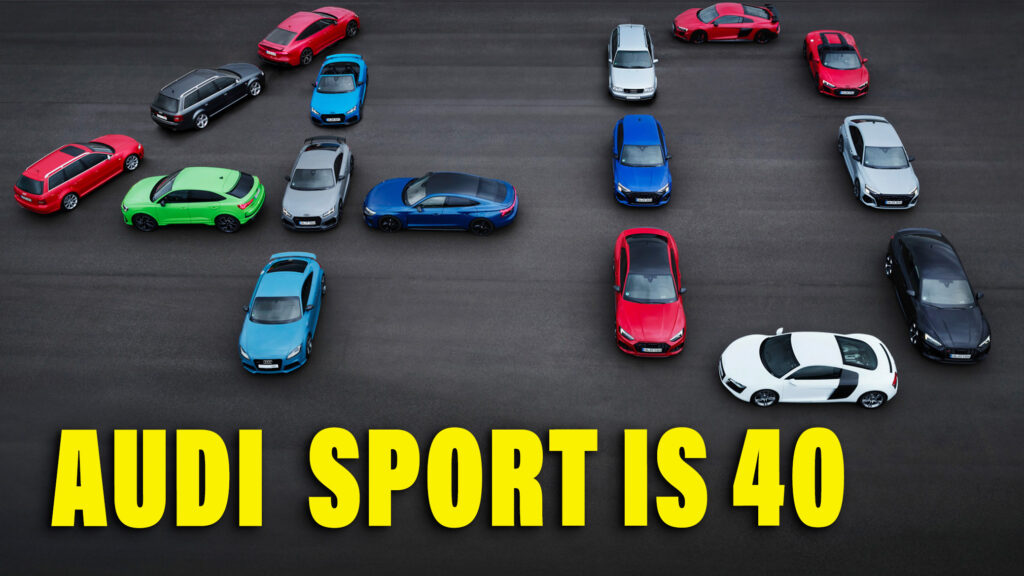  Audi Sport GmbH Turns 40, Skips Las Vegas Blowout For Nurburgring 24H Party