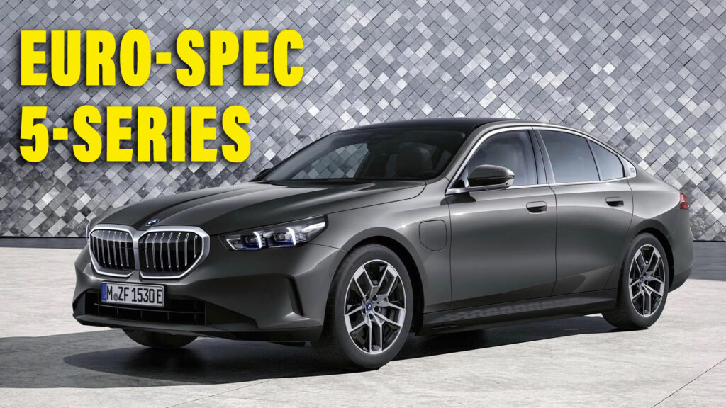  BMW -Series lanzada en Europa sin la opción ICE sin cilindros hasta el próximo año