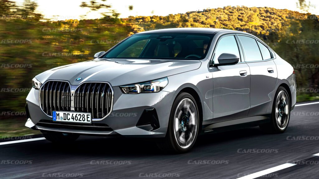 The New BMW 5-Series Nearly Had A Huge Grille, But It Looked Too Much Like The 7-Series