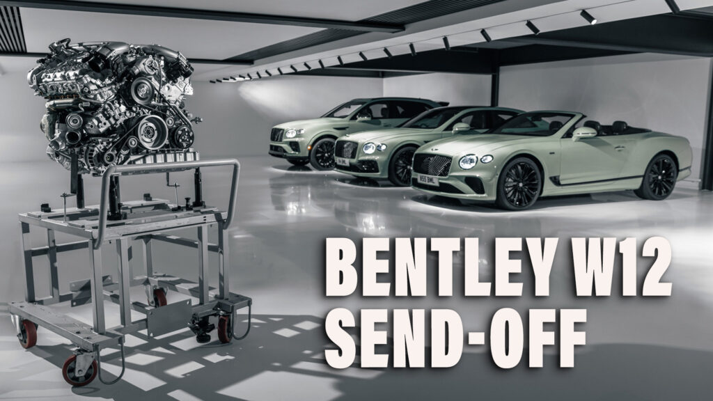  Bentley Salutes W12 Engine With Speed Edition 12 Models, Gives Each Buyer A Scale W12 Block