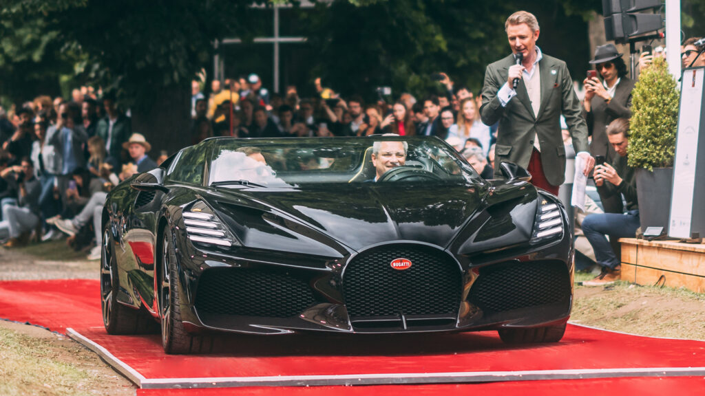  Bugatti Takes Over Villa d’Este With W16 Mistral And 1936 Type 57S Roadster