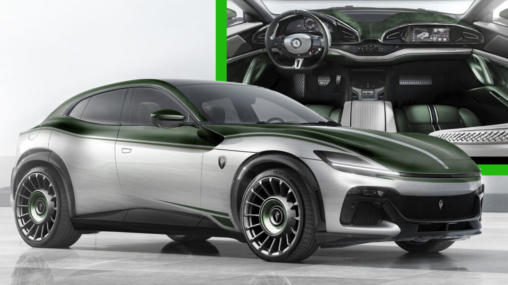  Does This Ferrari Pursoangue By Carlex Make You Green With Envy?