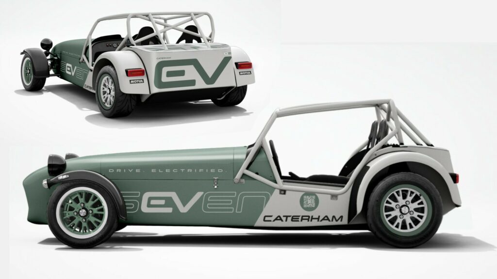  Caterham EV Seven Concept Weighs Less Than 700 Kg