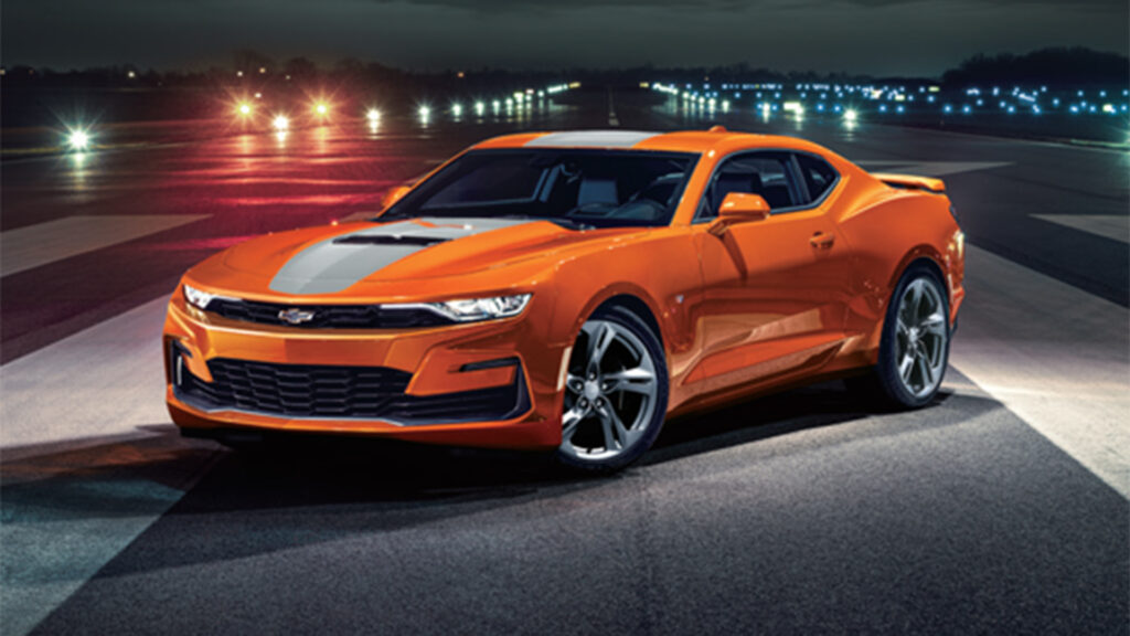  Japan’s Chevy Camaro Vivid Orange Edition Is Big On Color And V8 Muscle