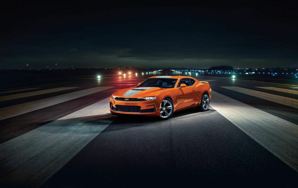 Japan’s Chevy Camaro Vivid Orange Edition Is Big On Color And V8 Muscle Carscoops