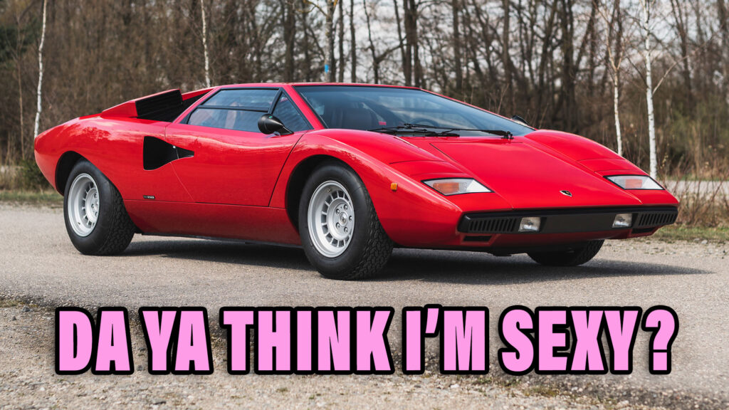  I Am Sale-ing: Rod Stewart’s Rare Lamborghini Countach Periscopo Heads For Auction