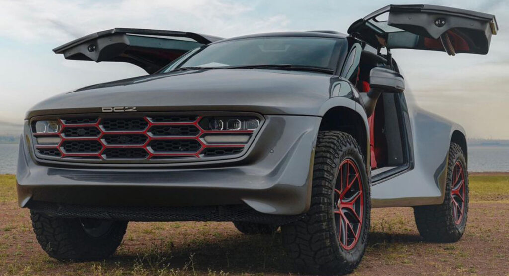  You Wouldn’t Believe That This Wild Gullwing Door SUV Is Based On A Volvo XC90