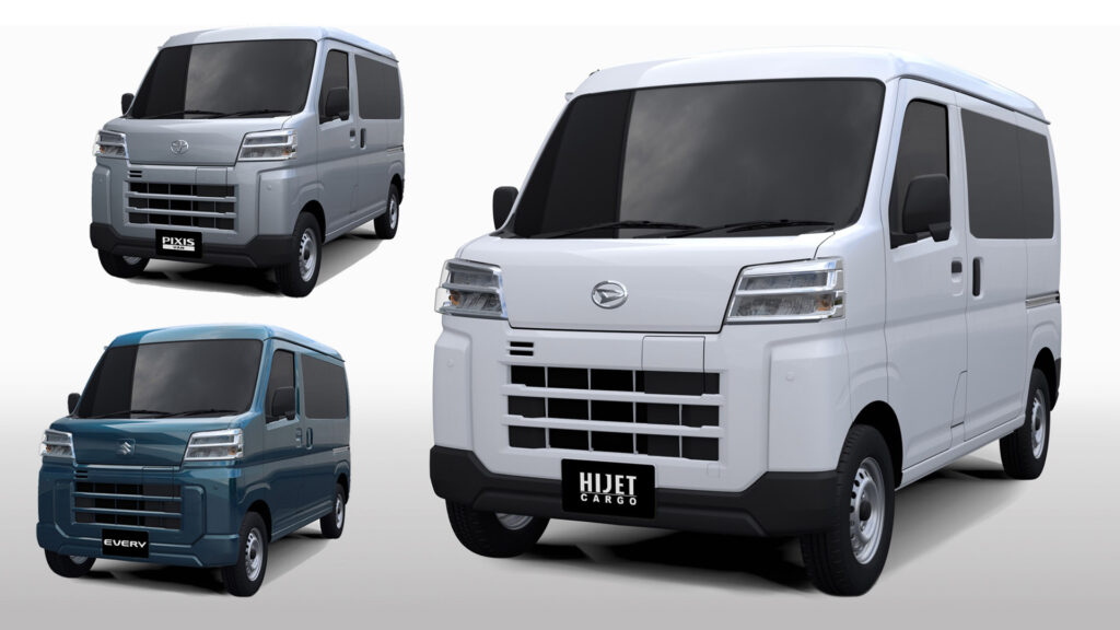 Toyota Suzuki And Daihatsu Preview Electric Kei Van Triplets Prior To