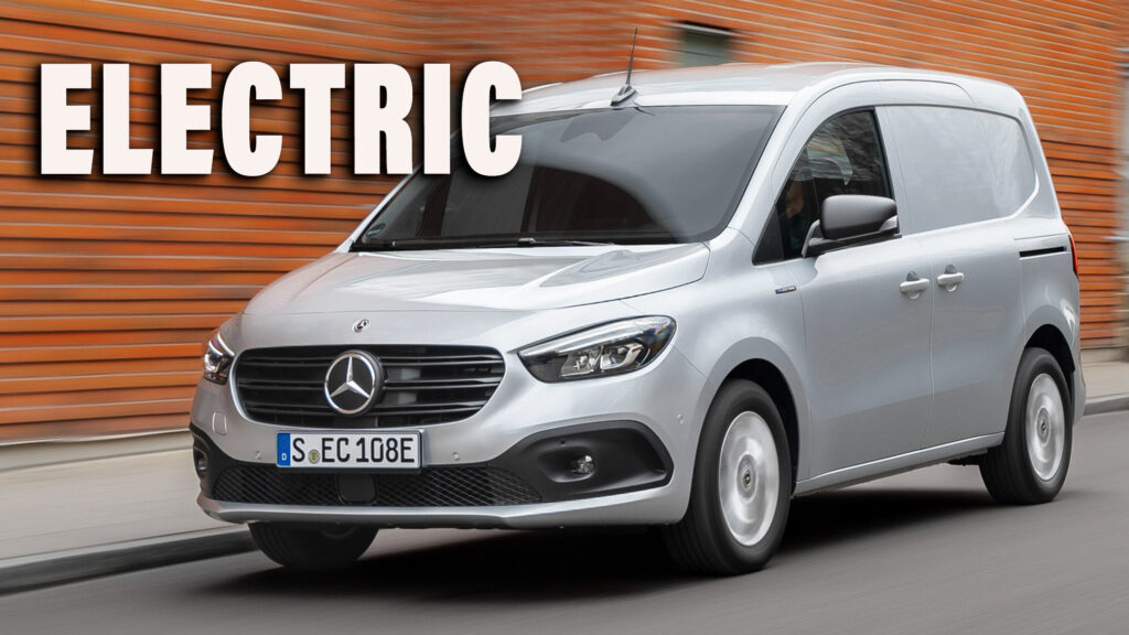 Mercedes ECitan Is The EQT Minivan’s Blue-Collar Brother