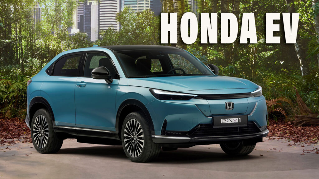  Honda e:Ny1 Electric Crossover Has The Peugeot E-2008 In Its Crosshairs