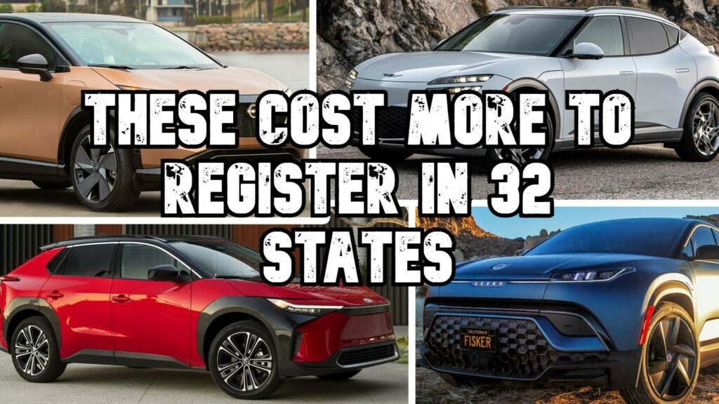  Over Half Of American States Charge EV Owners Extra To Register Their Vehicle
