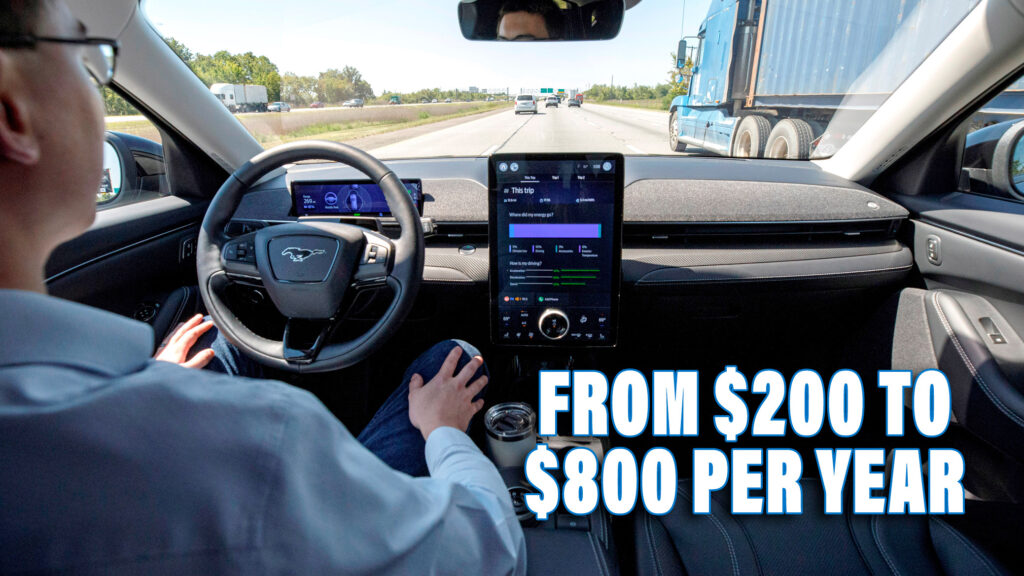  Ford Raises BlueCruise Subscription By As Much As 300% To $800 Per Year On Mustang Mach-E