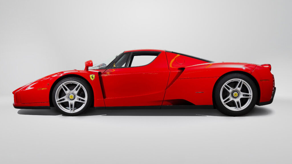  Fernando Alonso’s First-Built Ferrari Enzo Goes to Auction, May Fetch Over $5.3M