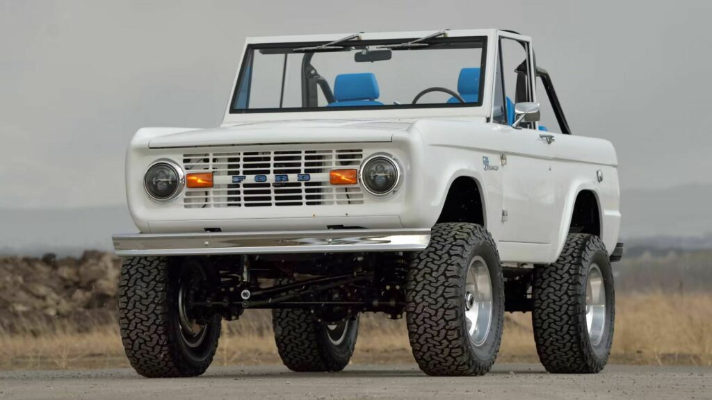 Classic Ford Bronco Restomod Blends Vintage Beauty With Modern Coyote Power
