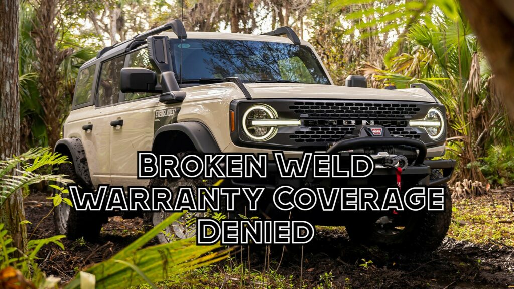  Bronco Owners Claim Dealers Deny Warranty Coverage for Trail Turn Assist, Ford Says They Were Modded