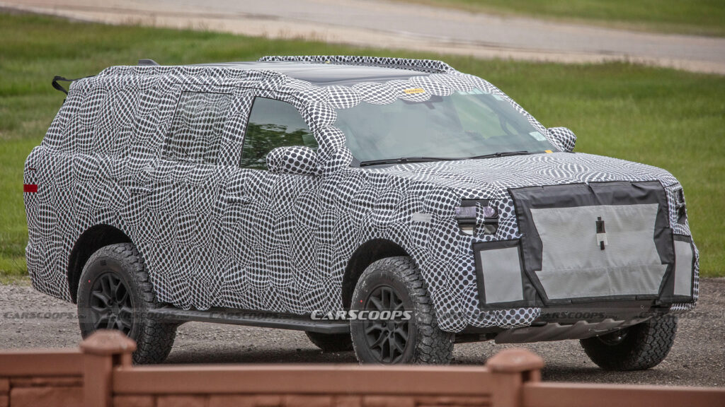  Ford Expedition Caught Testing With Off-Road Upgrades, Hinting At Upcoming Tremor Model